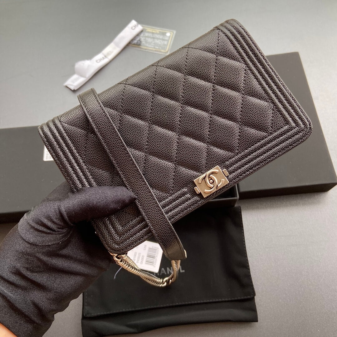 Chanel Boy Wallet On Chain