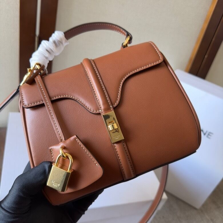 Celine 16 Satin Cowhide Mini
