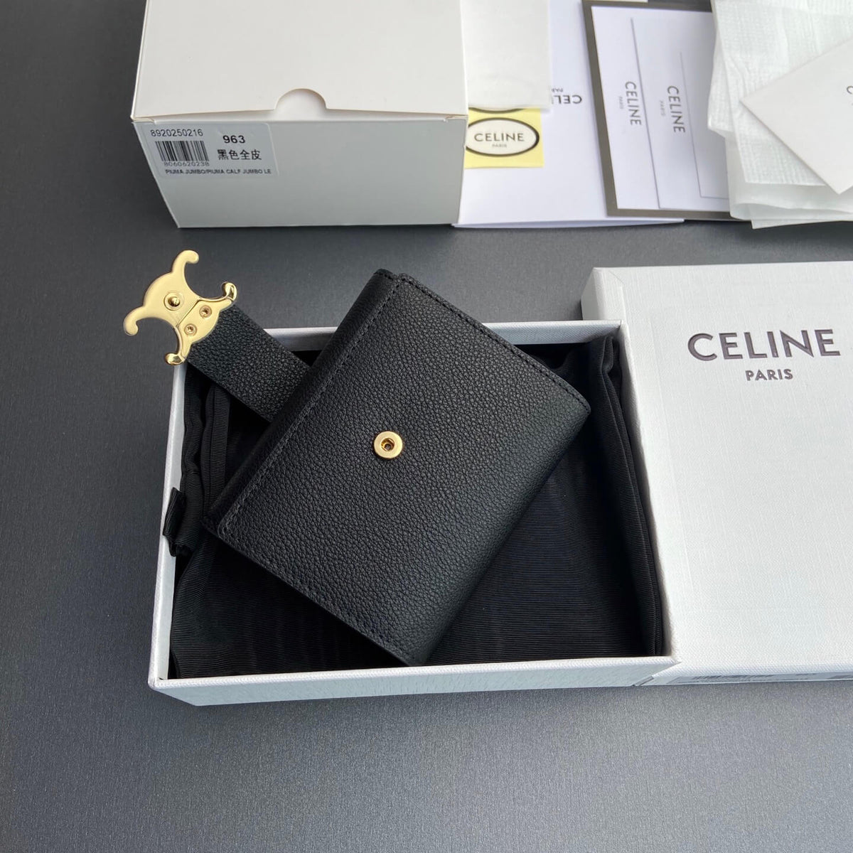 Celine Nino Slim Strap Wallet