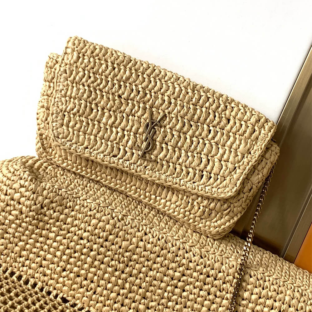 Ysl Icare in raffia