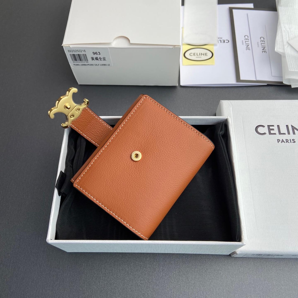 Celine Nino Slim Strap Wallet