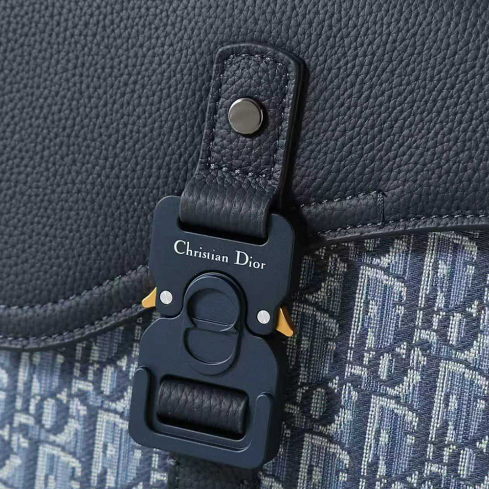 Dior Small Saddle Messenger Bag with Flap