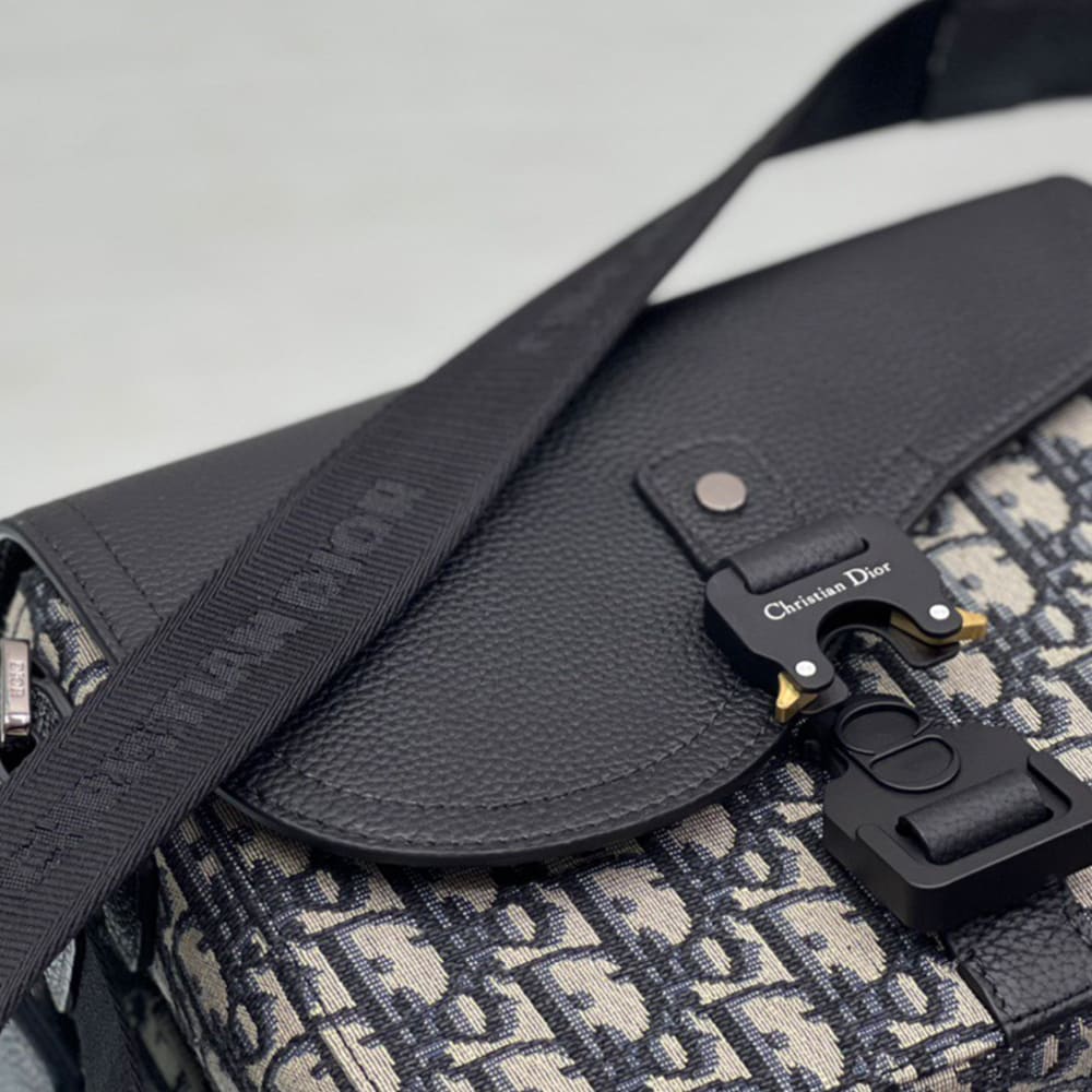 Dior Small Saddle Messenger Bag with Flap