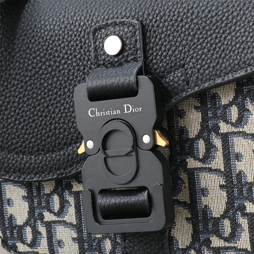 Dior Mini Saddle Messenger Bag with Flap