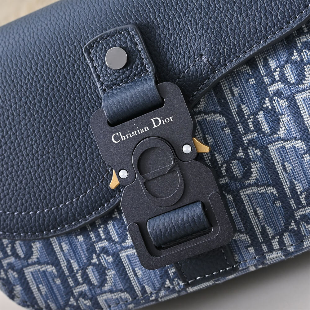 Dior Mini Saddle Messenger Bag with Flap
