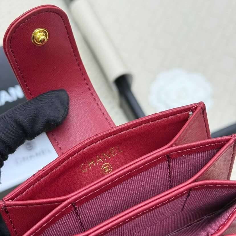 Carteira Chanel Accordion Holder