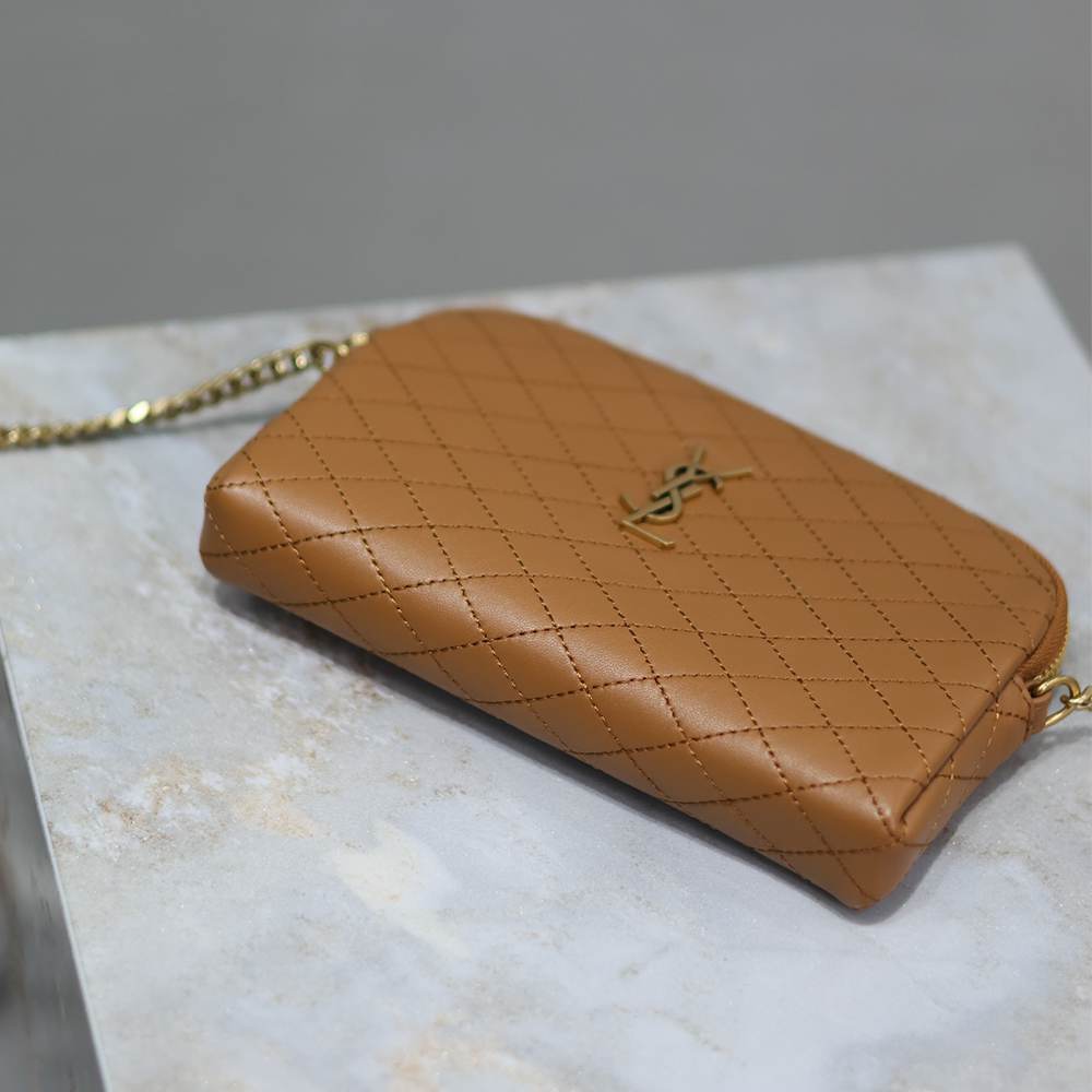 Ysl Gaby Zippered Pouch