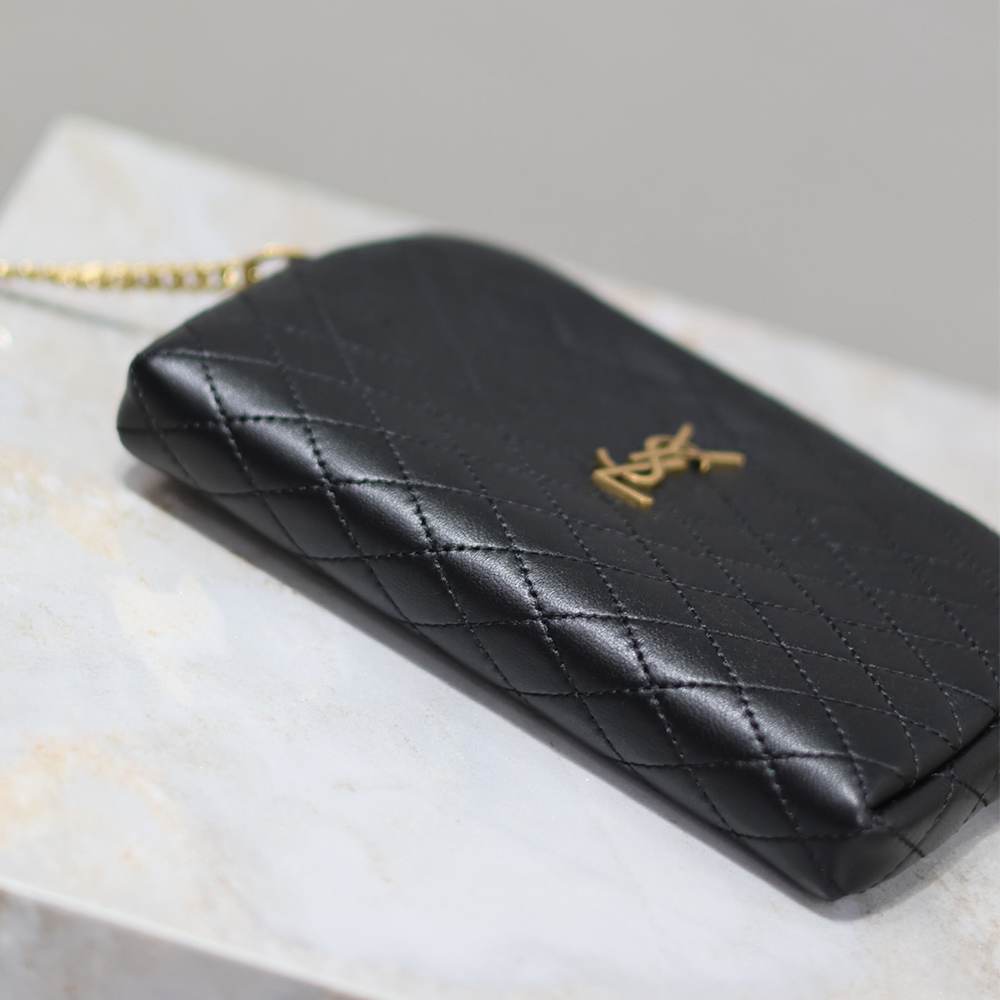 Ysl Gaby Zippered Pouca