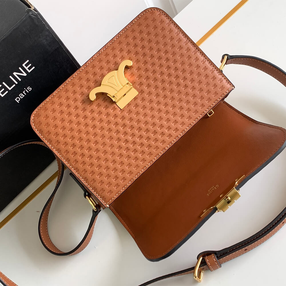 CELINE TEEN TRIOMPHE handbag(HIGH-END GRADE)