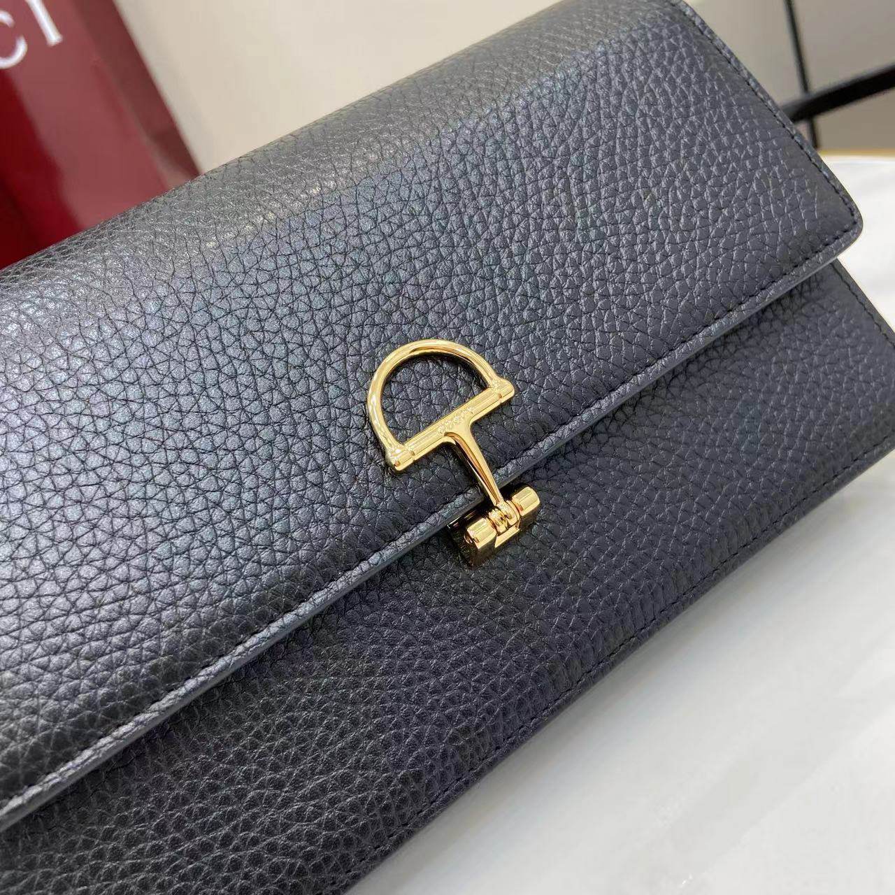 Gucci Horse Bit Chain Wallet