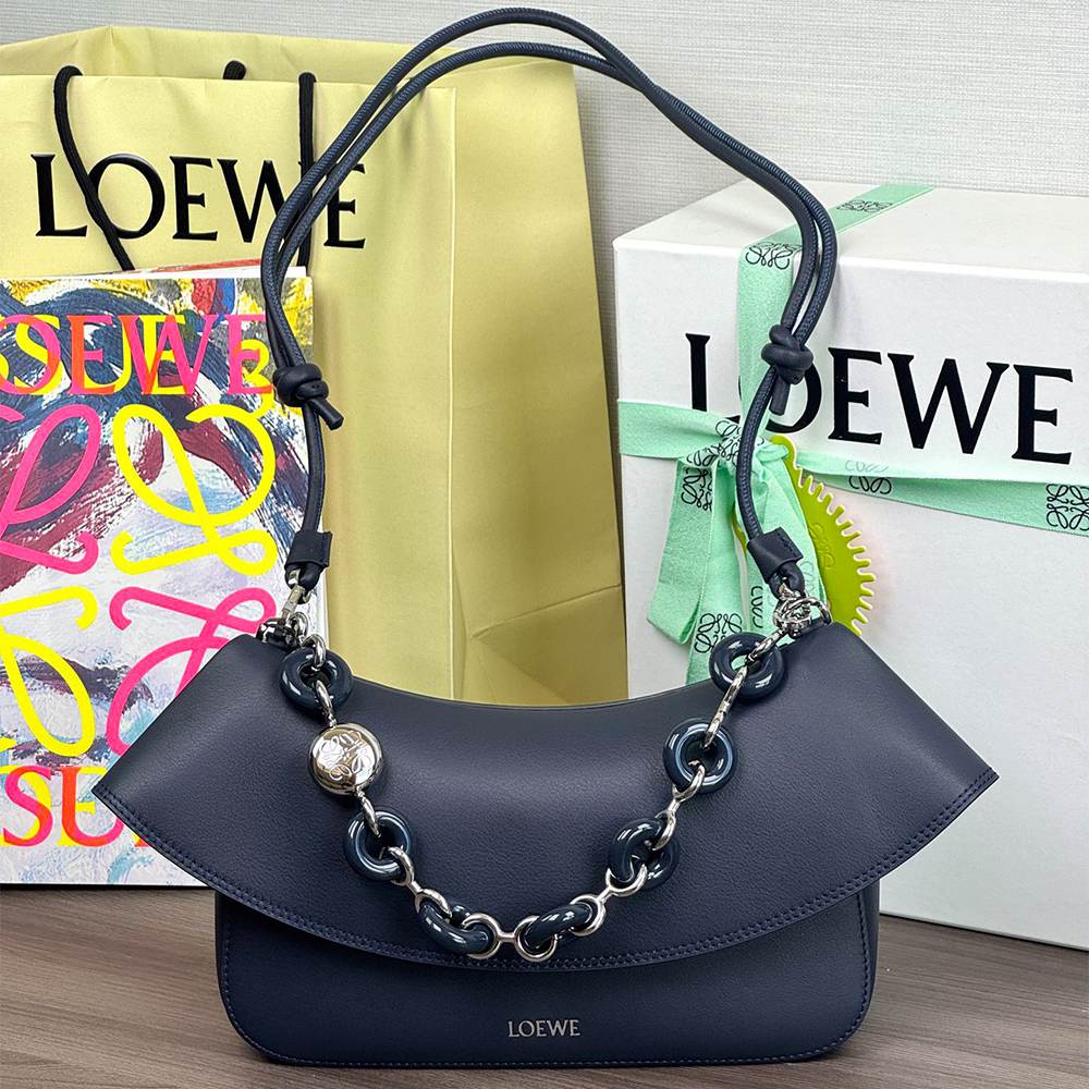 LOEWE Medium Ola bag in smooth calfskin(HIGH-END GRADE)
