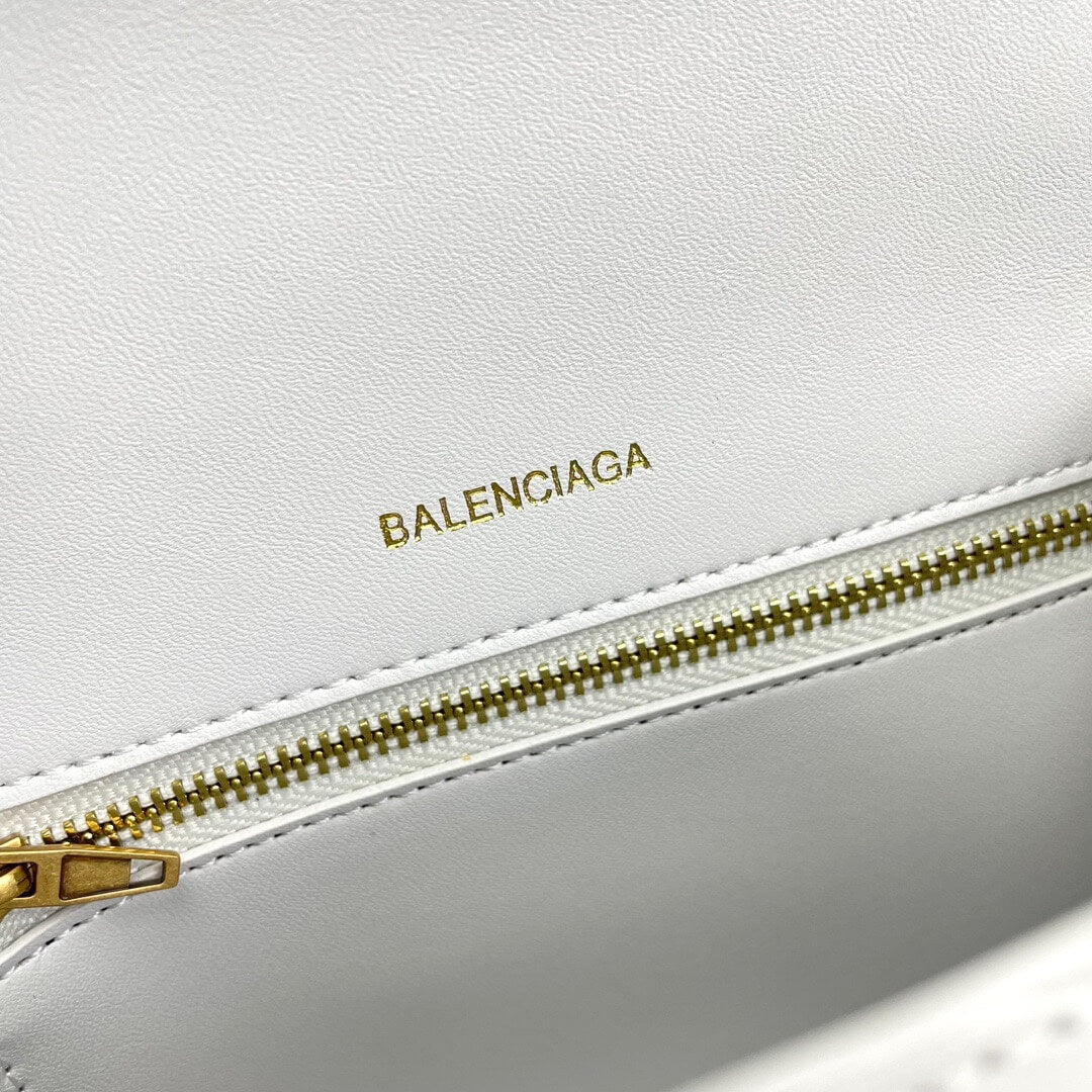 Balenciaga Hourglass Small Crocodile