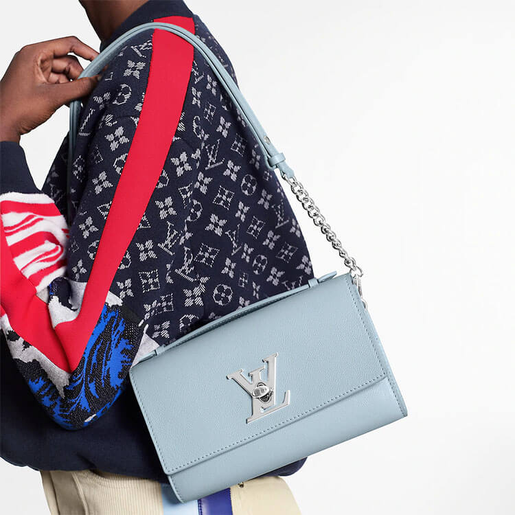 Louis Vuitton Lockme Clutch Purse