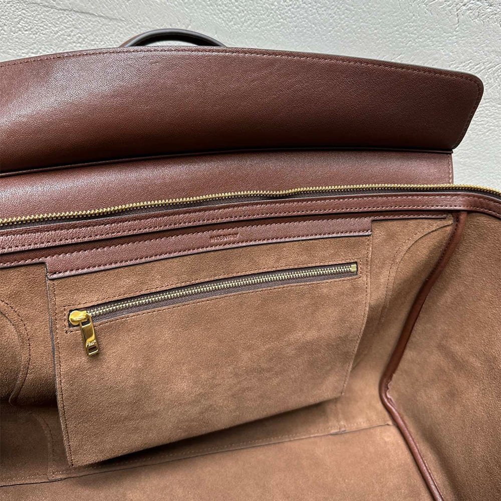 CELINE MEDIUM NEW LUGGAGE IN SUPPLE SHINY LAMBSKIN(HIGH-END GRADE)