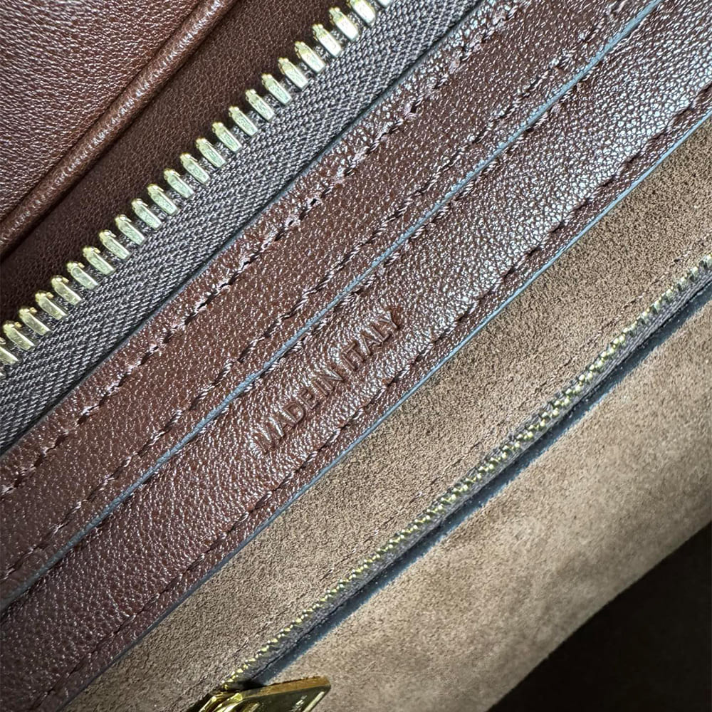 CELINE SMALL NEW LUGGAGE IN SUPPLE SHINY LAMBSKIN(HIGH-END GRADE)