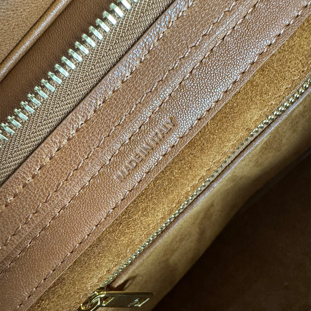 CELINE SMALL NEW LUGGAGE IN SUPPLE SHINY LAMBSKIN(HIGH-END GRADE)