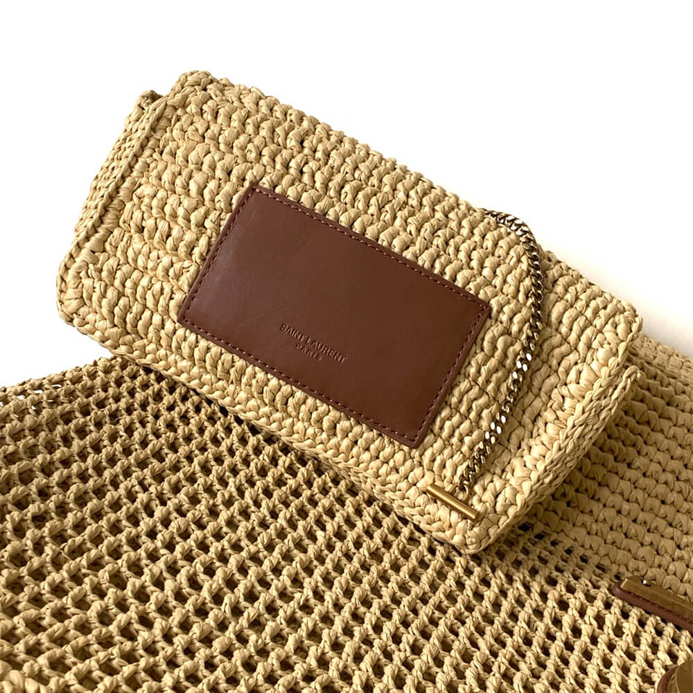 Ysl Icare in raffia