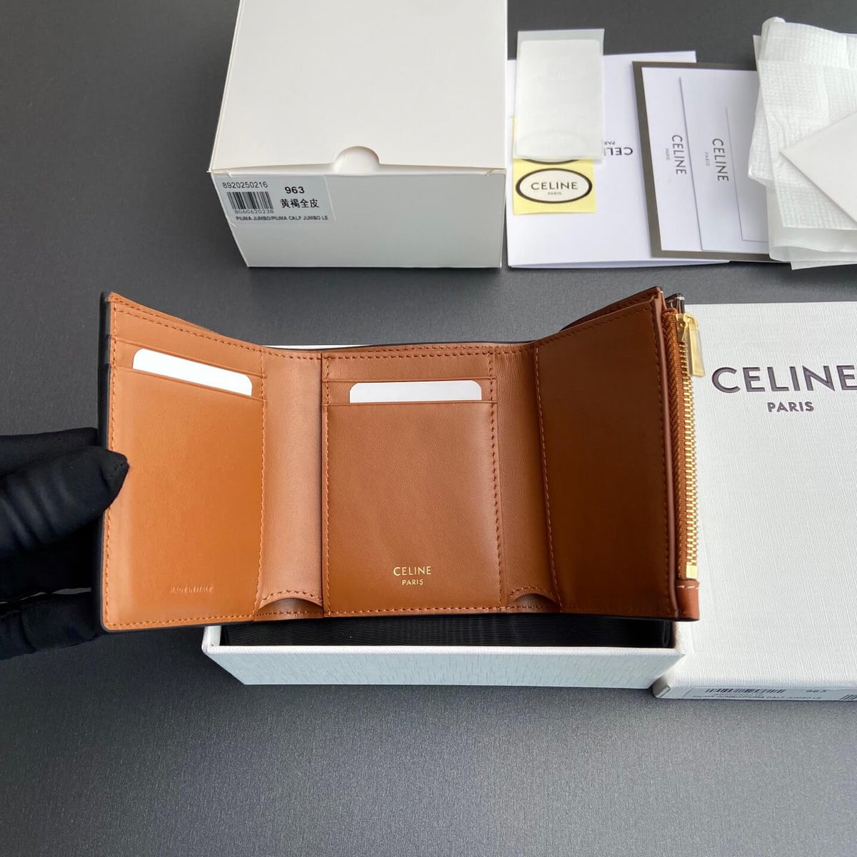 Celine Nino Slim Strap Wallet