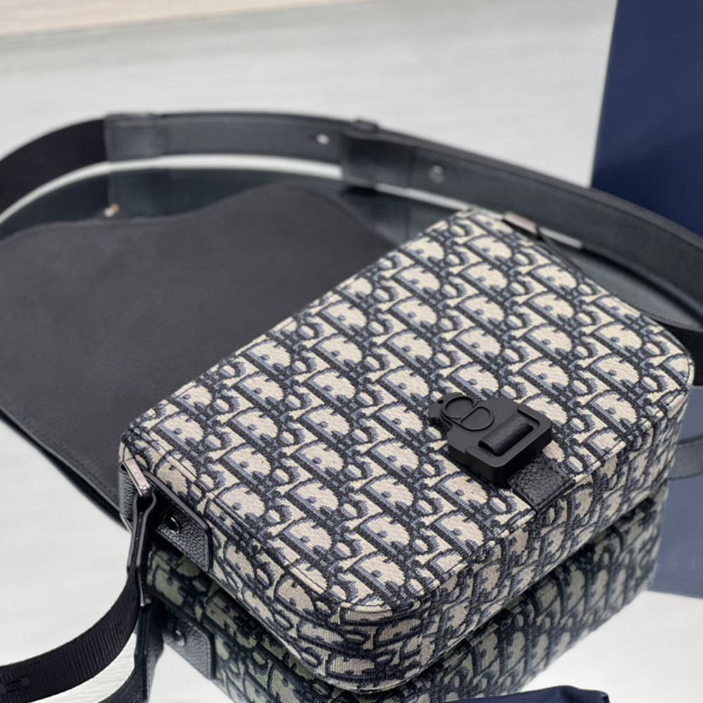 Dior Small Saddle Messenger Bag with Flap