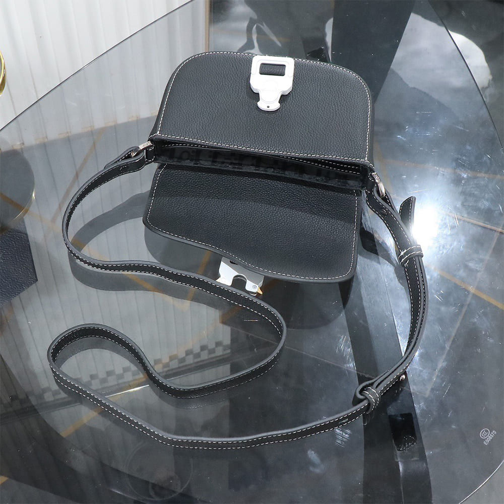 Dior Mini Saddle Messenger Bag with Flap