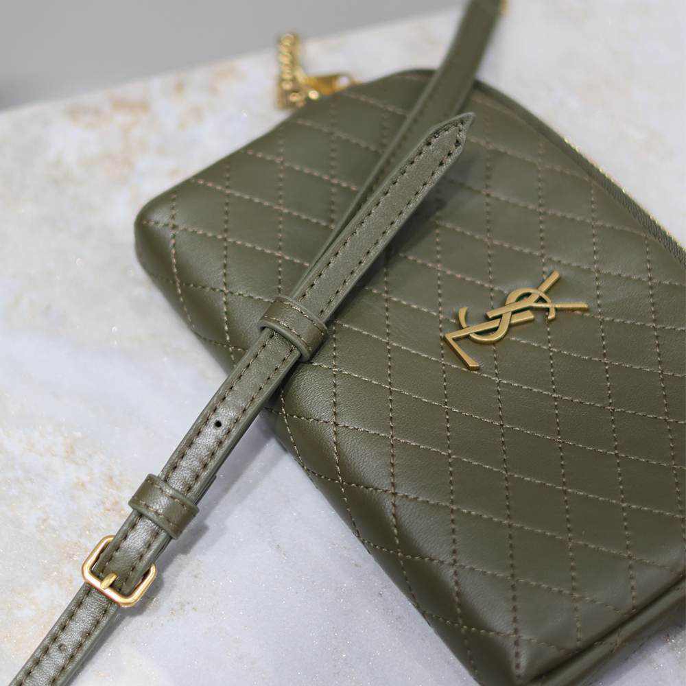 Ysl Gaby Zippered Pouch