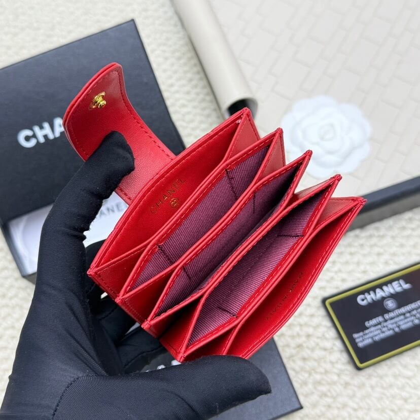 CHANEL Accordion Card Holder
