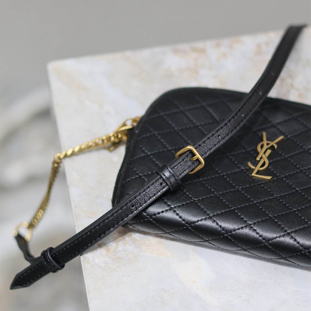 Ysl Gaby Zippered Pouca