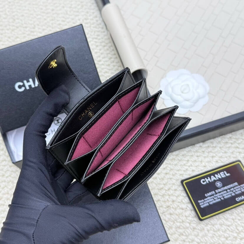 CHANEL Accordion Card Holder