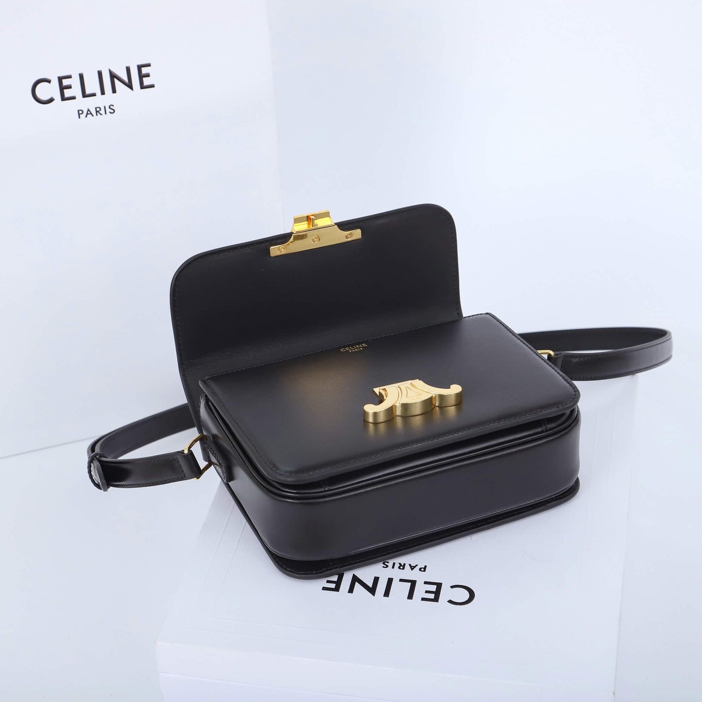 CELINE TEEN TRIOMPHE handbag(HIGH-END GRADE)