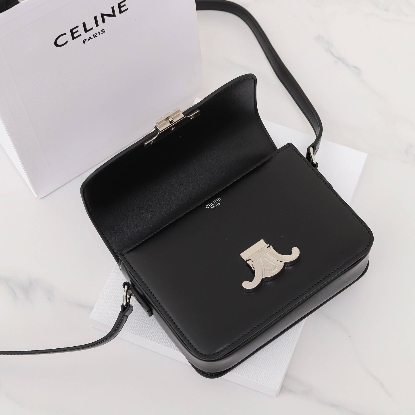 CELINE TEEN TRIOMPHE handbag(HIGH-END GRADE)