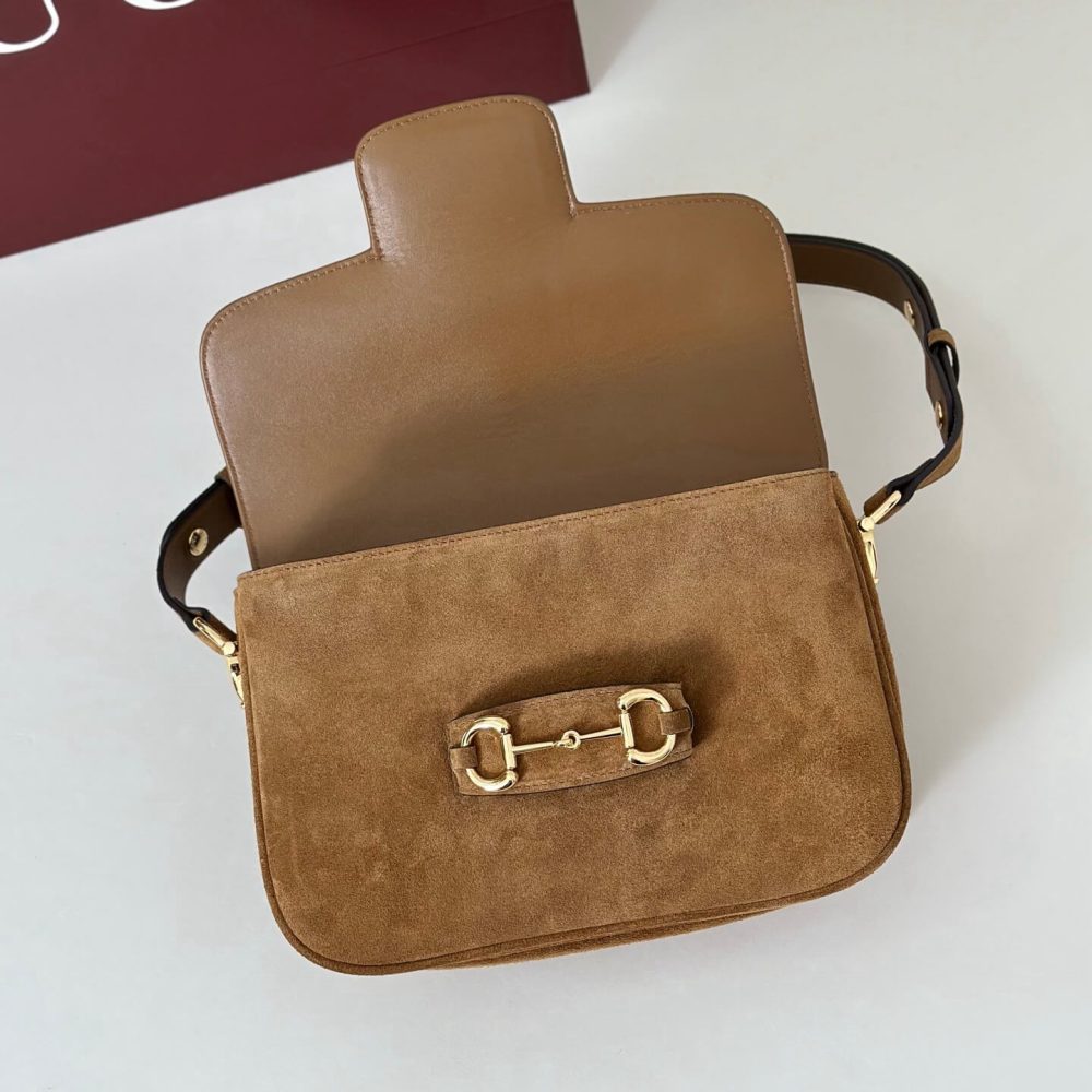 Gucci Horsebit 1955 Aura small shoulder bag