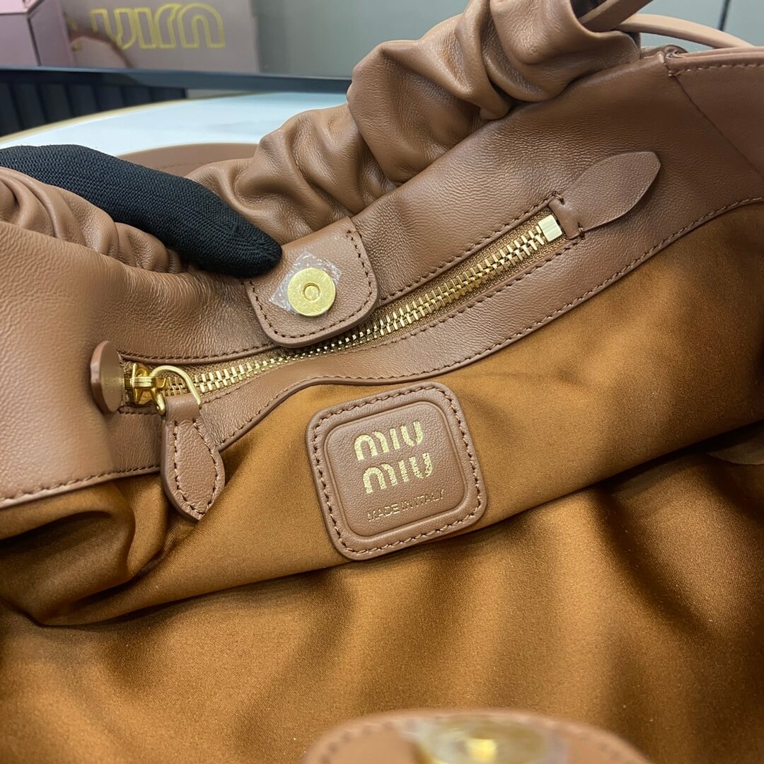 MiuMiu Briarwood Joie Nappa