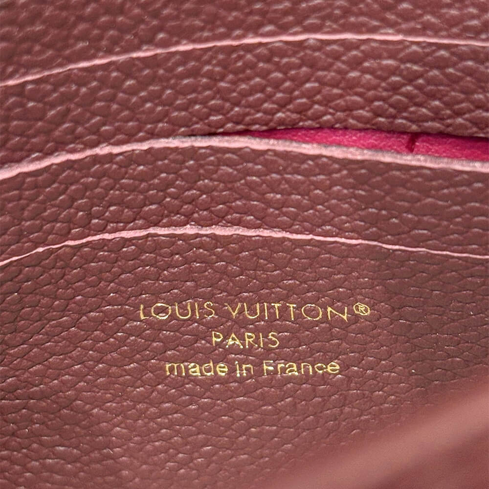 Louis Vuitton Wallet On Chain Rosy