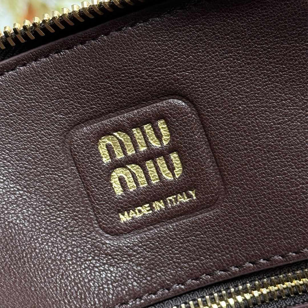 MiuMiu Small Aventure Nappa