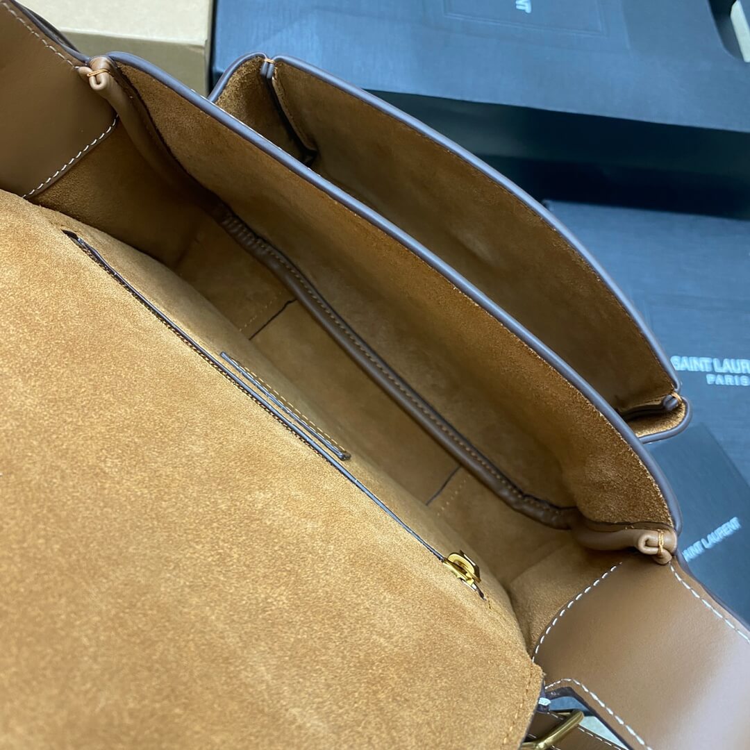 YSL niki besace leather handbag(high-end grade)