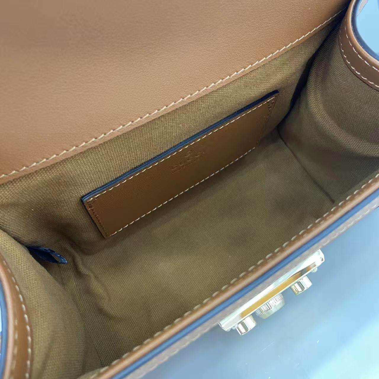 Gucci Padlock small top handle bag