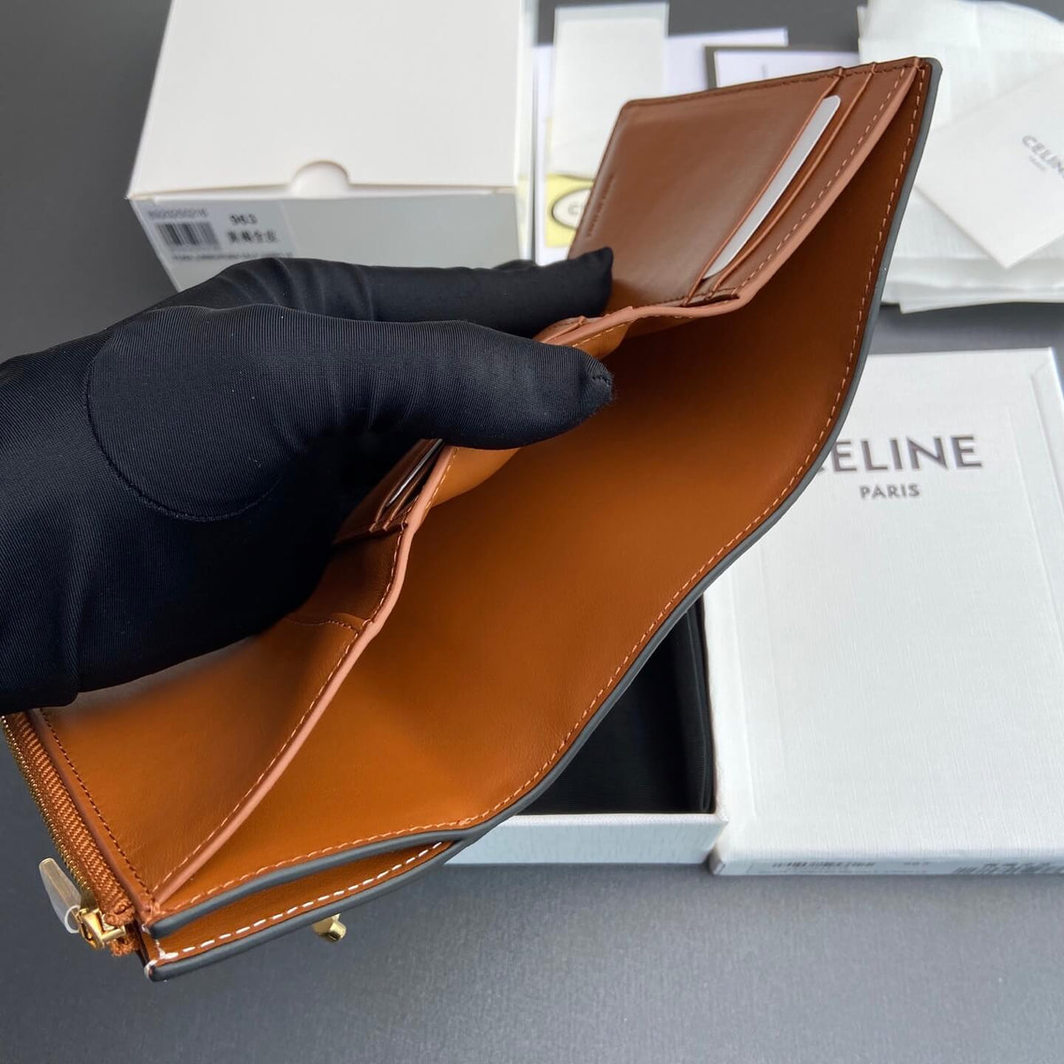Celine Nino Slim Strap Wallet