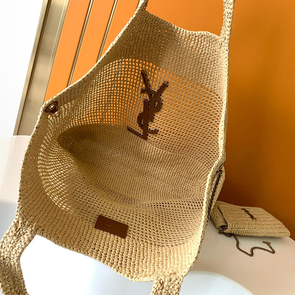 Ysl Icare in raffia