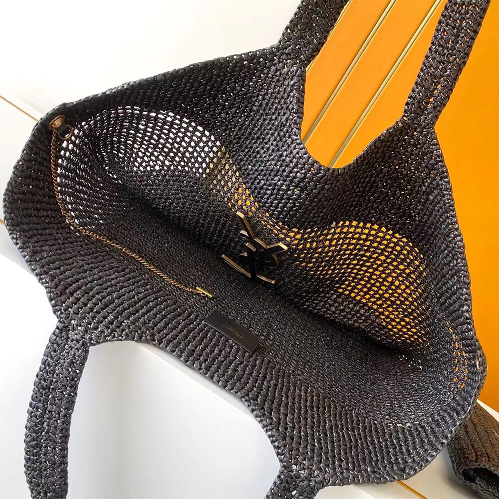 Ysl Icare in raffia