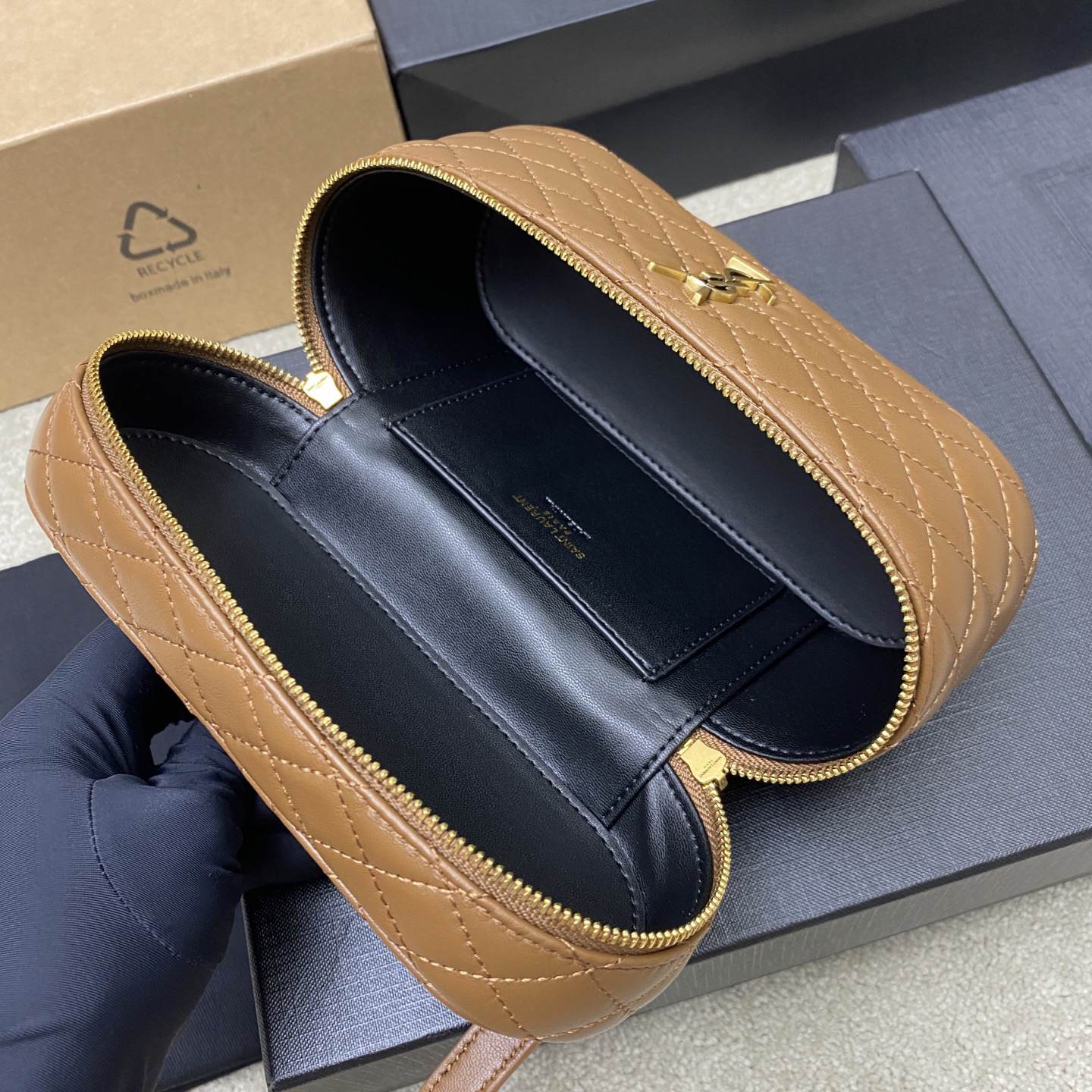 YSL GABY vanity bag in lambskin