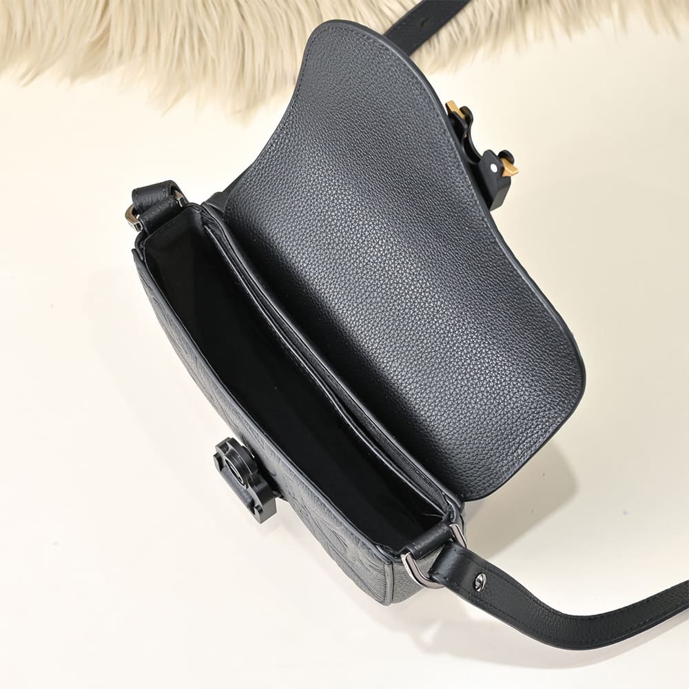 Dior Mini Saddle Messenger Bag with Flap