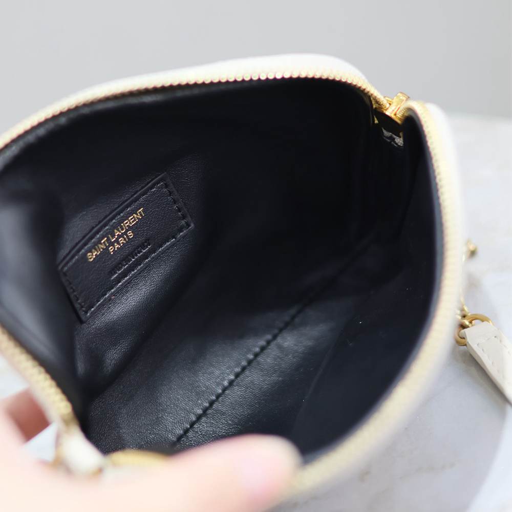Ysl Gaby Zippered Pouch