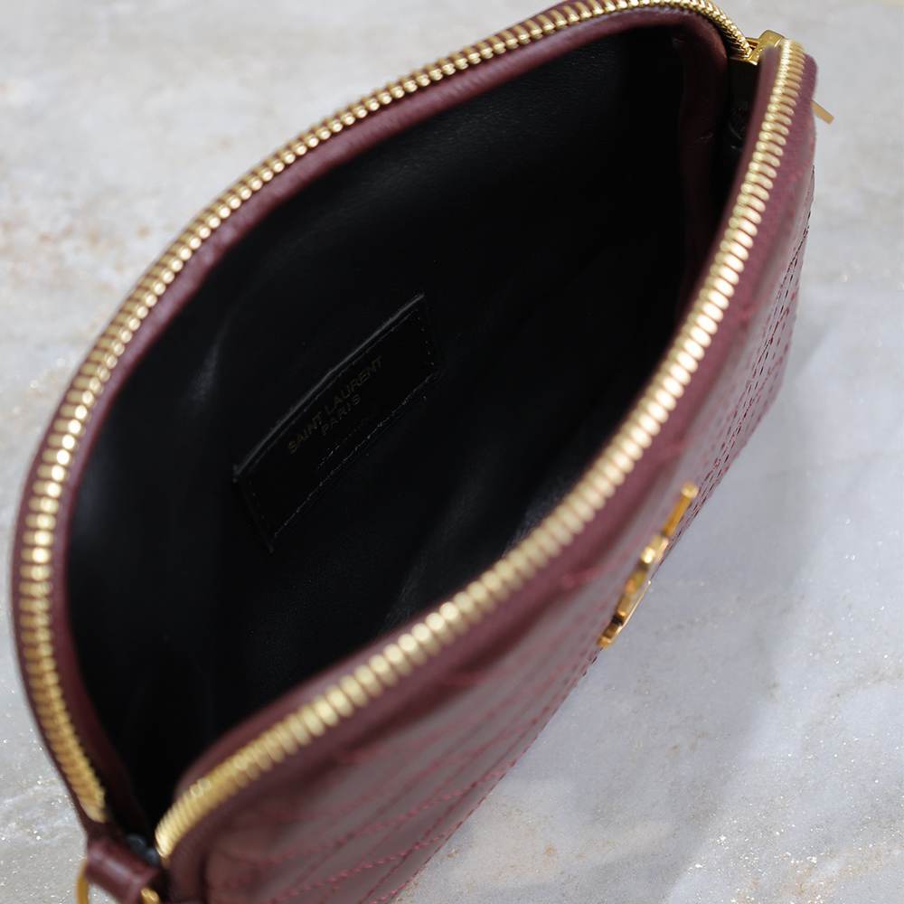 Ysl Gaby Zippered Pouch