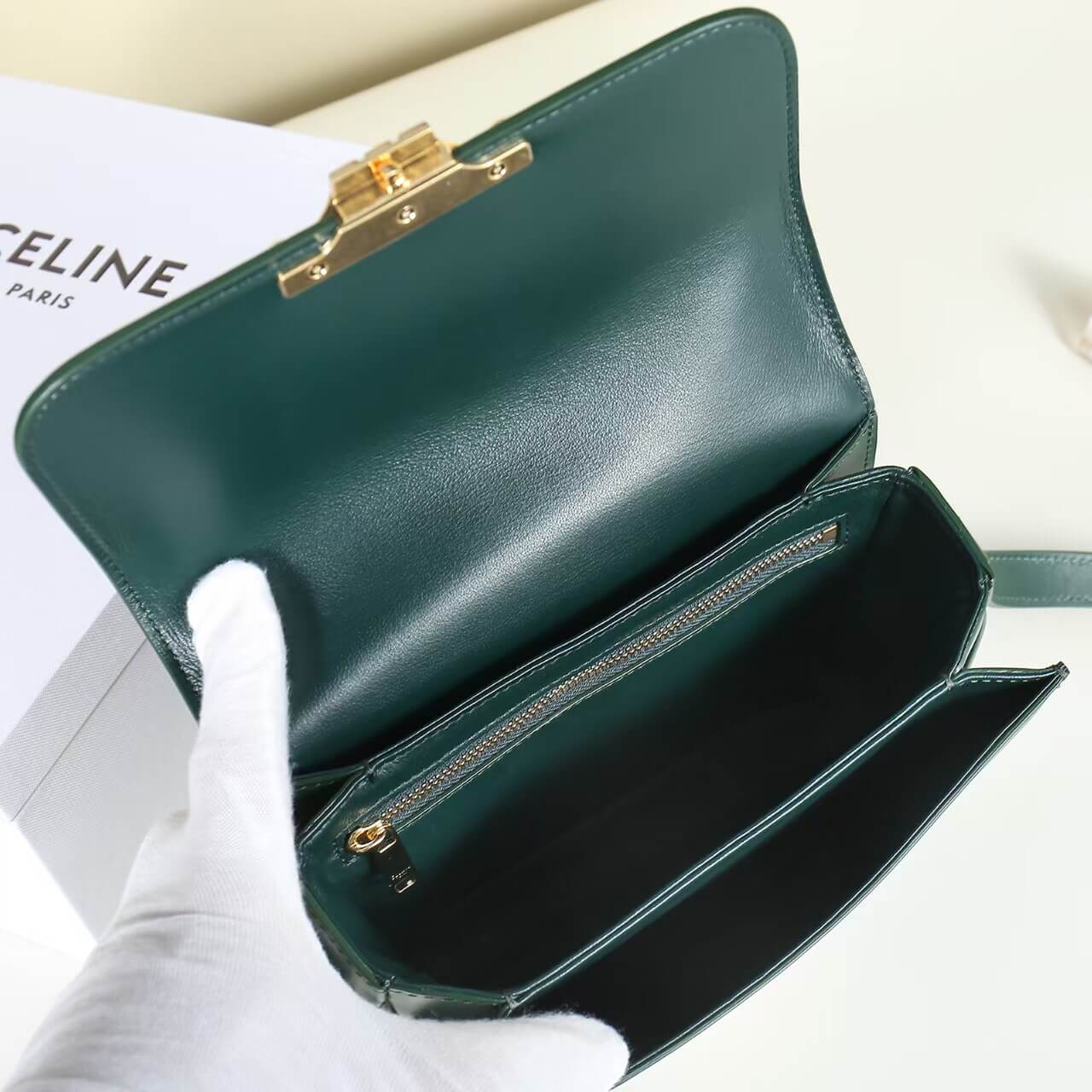 CELINE TEEN TRIOMPHE handbag(HIGH-END GRADE)