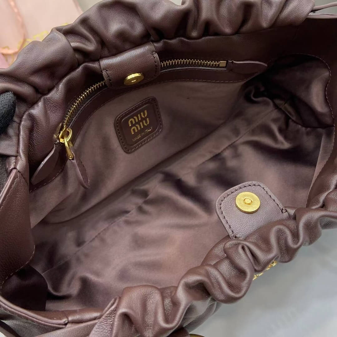 MiuMiu Briarwood Joie Nappa