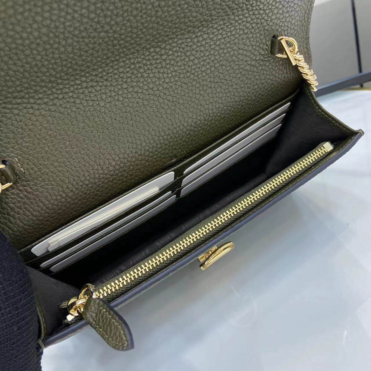 Gucci Horsebit Chain Wallet