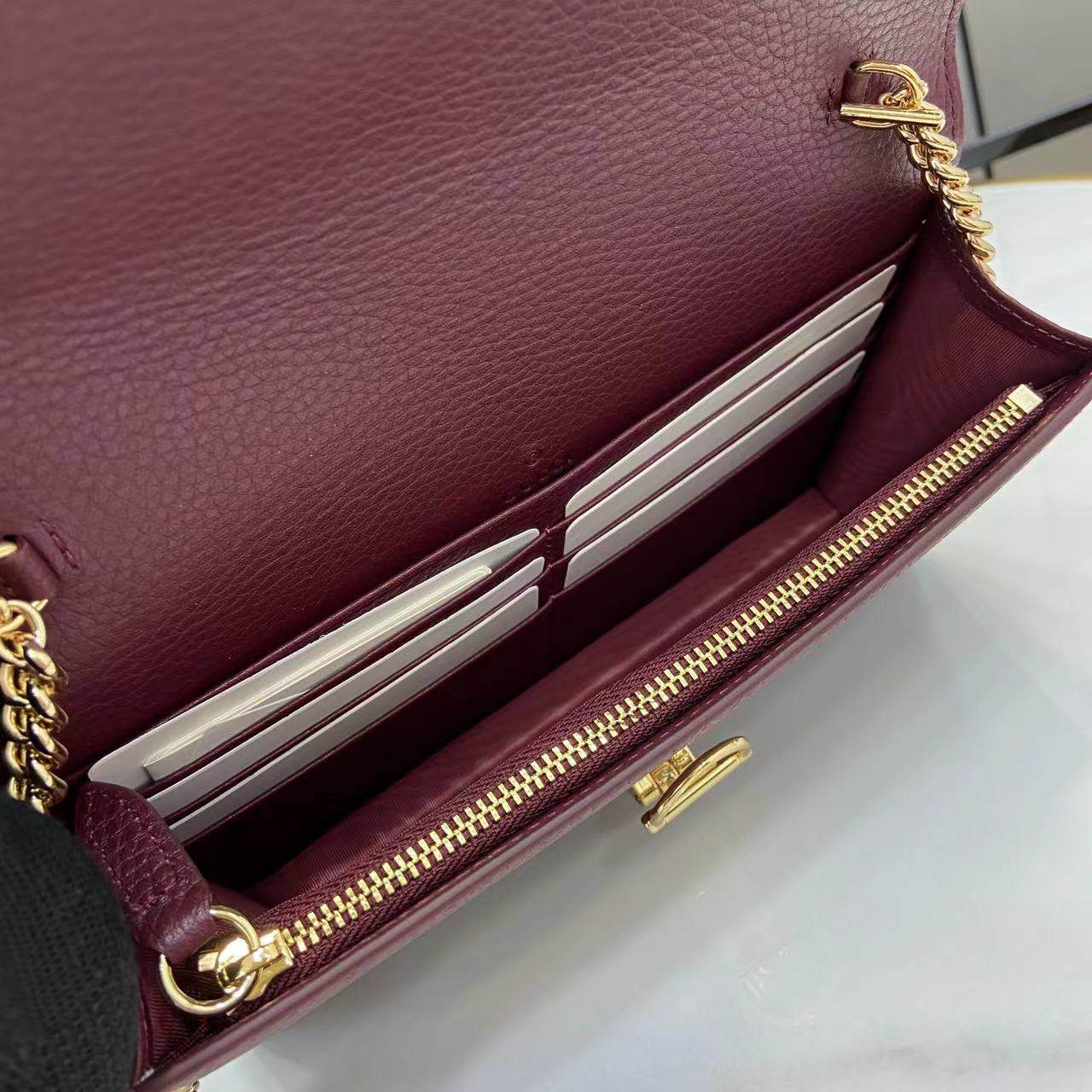 Gucci Horse Bit Chain Wallet