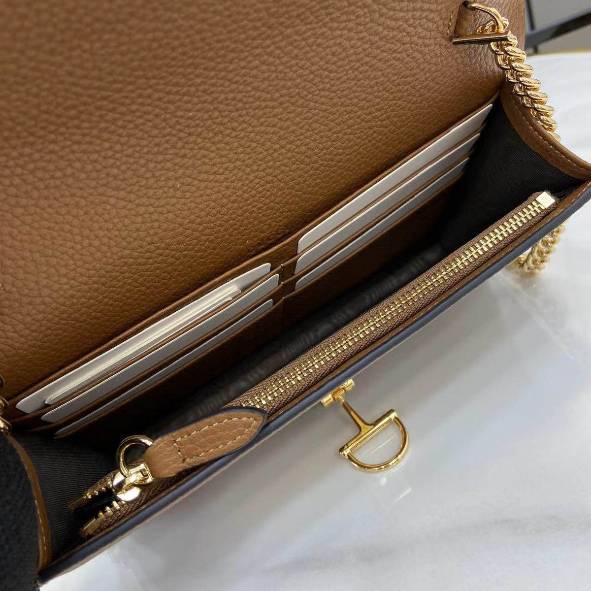 Gucci Horsebit Chain Wallet