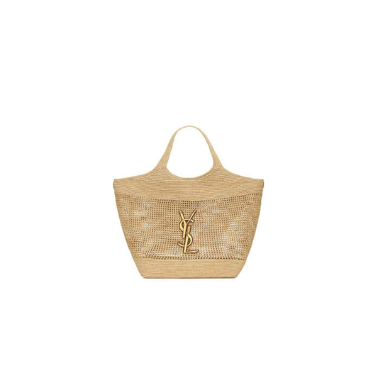 Saint Laurent Icare in raffia